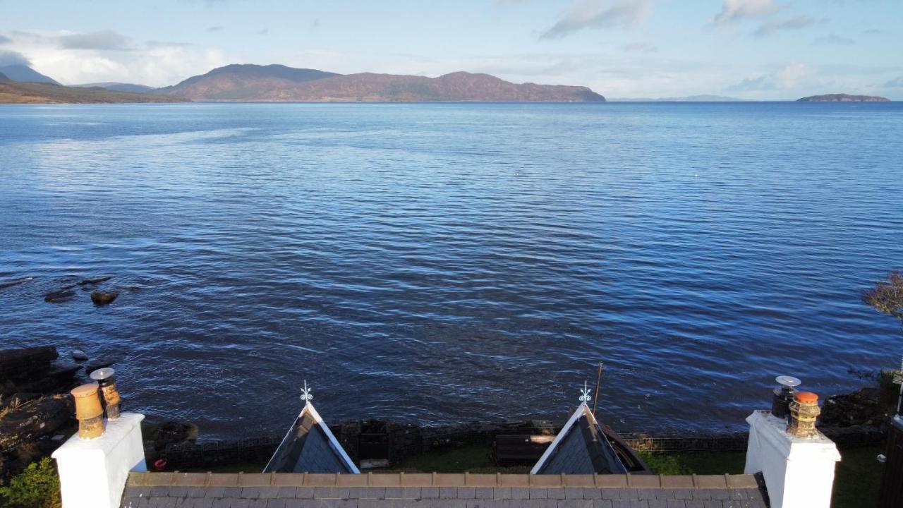 Breakish Carnmhor, Isle Of Skye - Stunning 242 Year Old Cottage On Its Own Sea Shore! מראה חיצוני תמונה